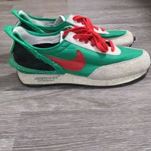 Nike daybreak undercover green and red size 10